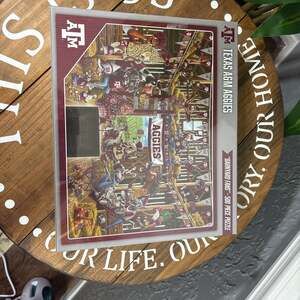 NCAA Texas A&M Aggies Barnyard Fans 500pc Puzzle - New